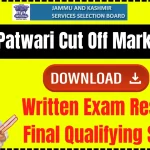 JKSSB Patwari Cut Off Marks 2024: Written Exam Result & Final Qualifying Score Download