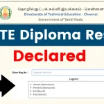 TNDTE Diploma Result 2024 April (Declared) at dte.tn.gov.in; Download Diploma Marksheet