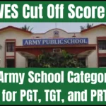AWES Cut Off Score 2024, AWES Army School Category-wise Marks, Check Cutoff for All Posts
