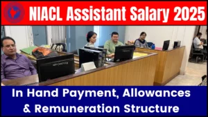 NIACL Assistant Salary 2025: In Hand Payment, Allowances & Remuneration Structure