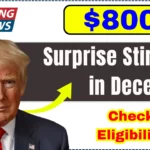 Surprise $800 Stimulus in December! Are you eligible to get it? credit date
