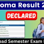 Diploma Result 2025 Declared - Download (1st, 3rd, 5th) & (2nd, 4th, 6th) Semester Exam Result