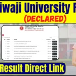 Jiwaji University Result 2025 (Declared): Direct Link UG/PG Result on jiwaji.edu