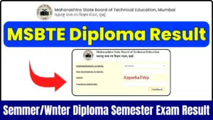 MSBTE Diploma Result 2025 (Declared): 2nd, 4th, 6th Sem Summer Exam Result Link
