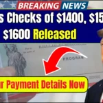 Stimulus Checks of $1400, $1500, and $1600 Released – Check Your Payment Details Now!