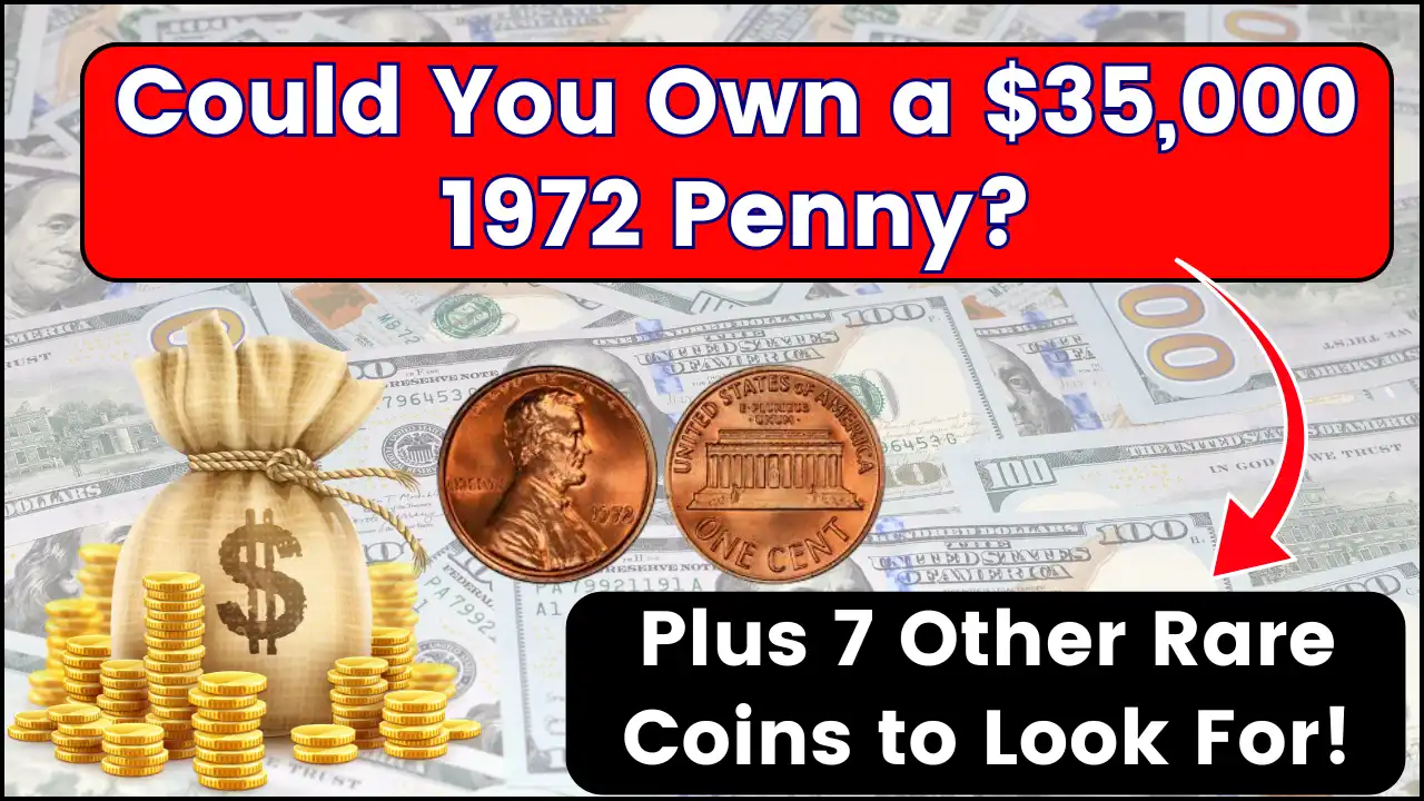 Could You Own a $35,000 1972 Penny? Plus 7 Other Rare Coins to Look For!