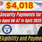 $4,018 Social Security Payments for Retirees Aged 66–67 in April 2025– Eligibility Criteria & Payment Dates Inside